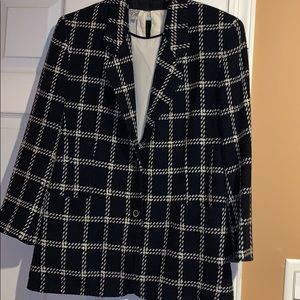 2 piece coordinated jacket and blouse